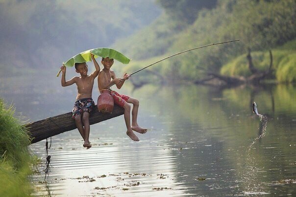 Звичайний день місцевих жителів Таїланду
