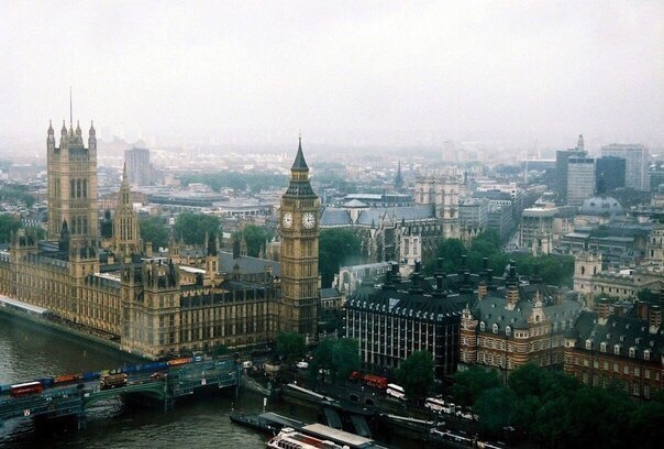 Дождливый Лондон