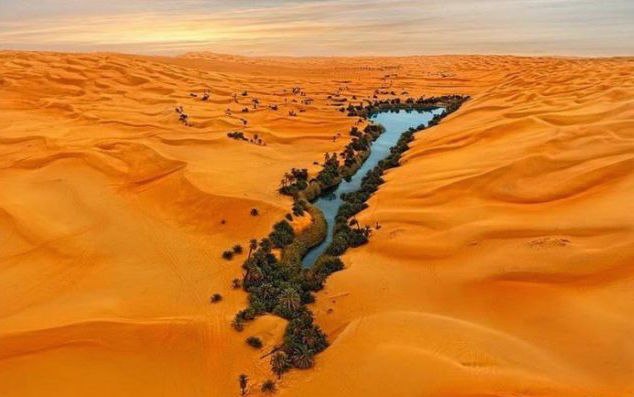 Оазис Убари, Ливия