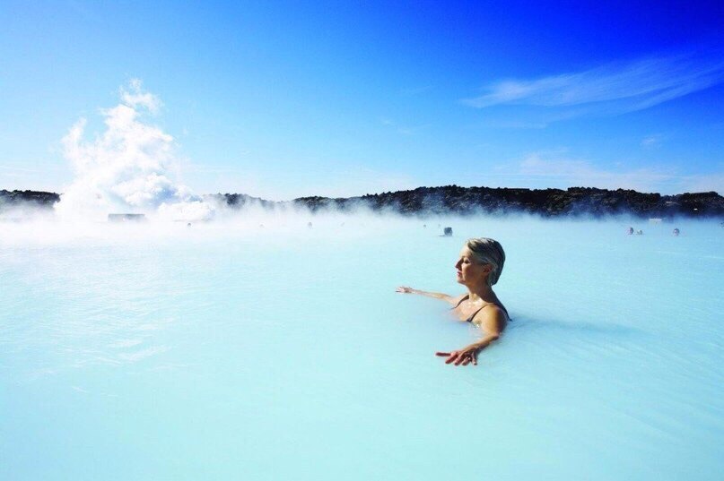 It's not a photoshop, but the Blue Lagoon in Iceland. - 7