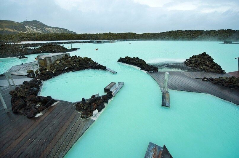 It's not a photoshop, but the Blue Lagoon in Iceland. - 5