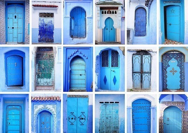 Шефшауэн - старый синий город в Марокко