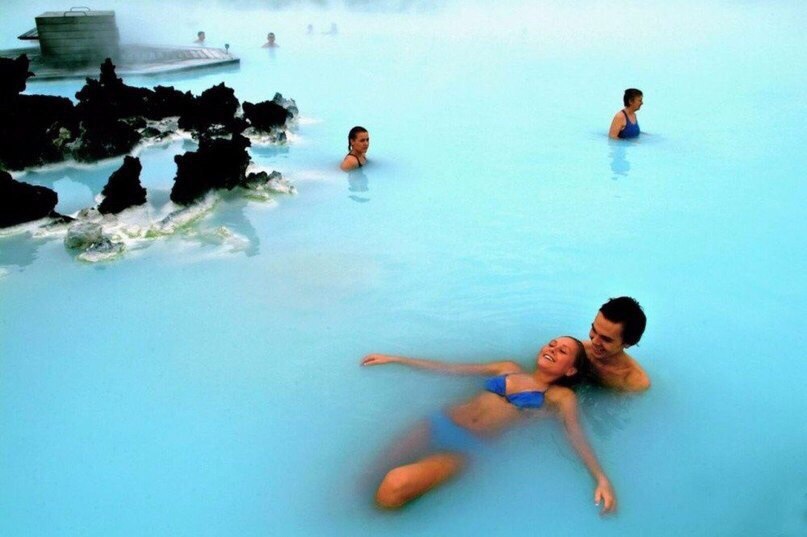 It's not a photoshop, but the Blue Lagoon in Iceland. - 8