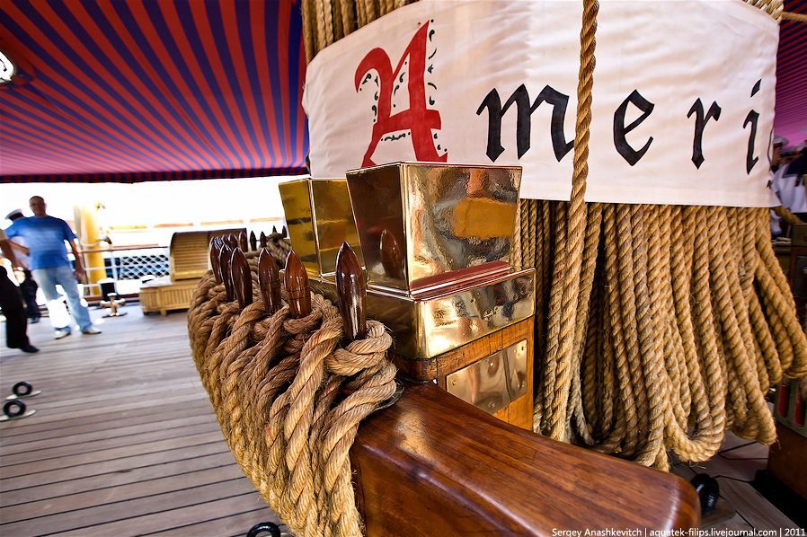 Italian sailer Amerigo Vespucci - 5
