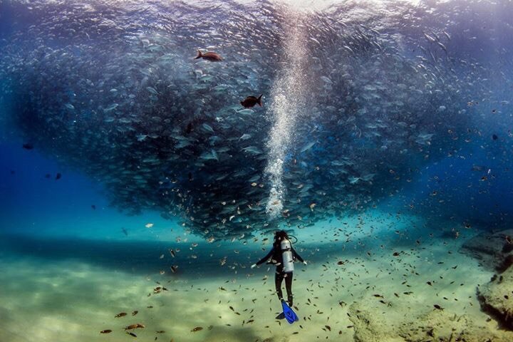 Подводное торнадо