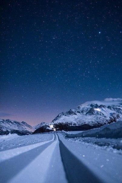Evening at the foot of the Alpine mountains - 5