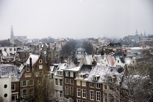Прогулянка по зимовому Амстердаму