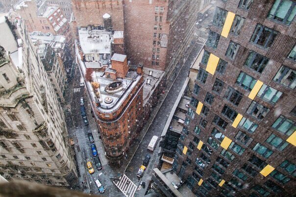 Зимний Нью-Йорк