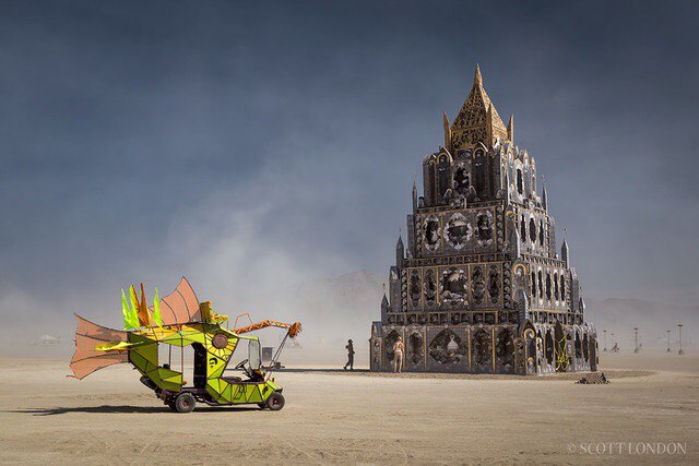 Фестиваль Burning Man в Неваде, США - 8