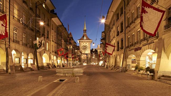 Night Bern, Switzerland