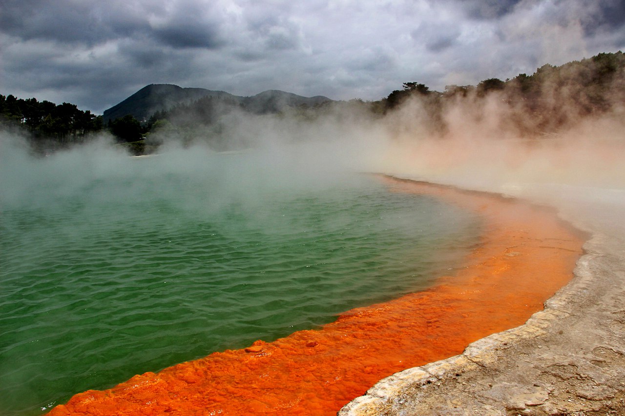 Природный парк Ваи-о-Тапу. Новая Зеландия