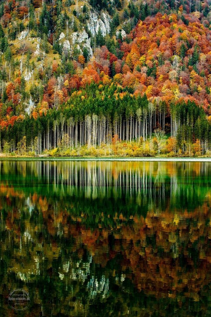 Осень в австрийских Альпах. <br><br>Вокруг Света в Instagram @roundtheworld2