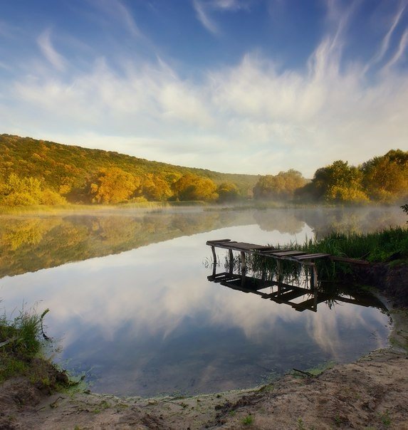 Река Северский Донец, Харьковская область.