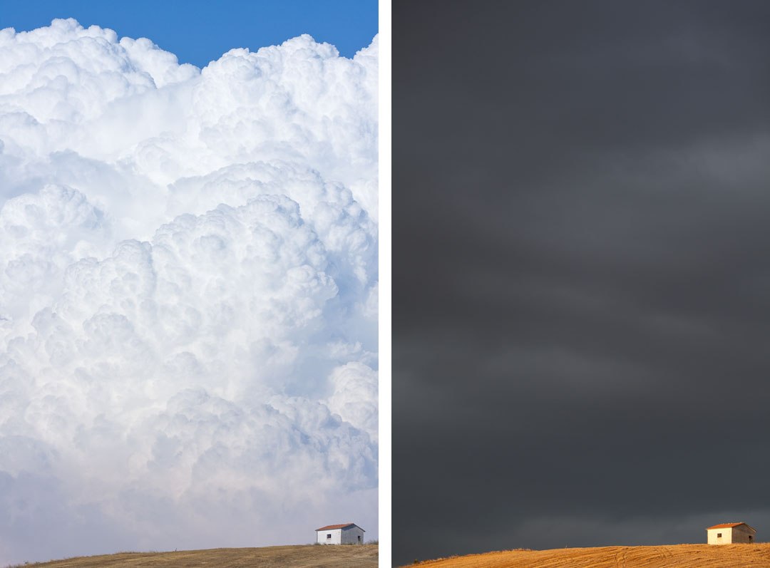 Простая жизнь маленького домика в проекте фотографа Manuel Cosentino.