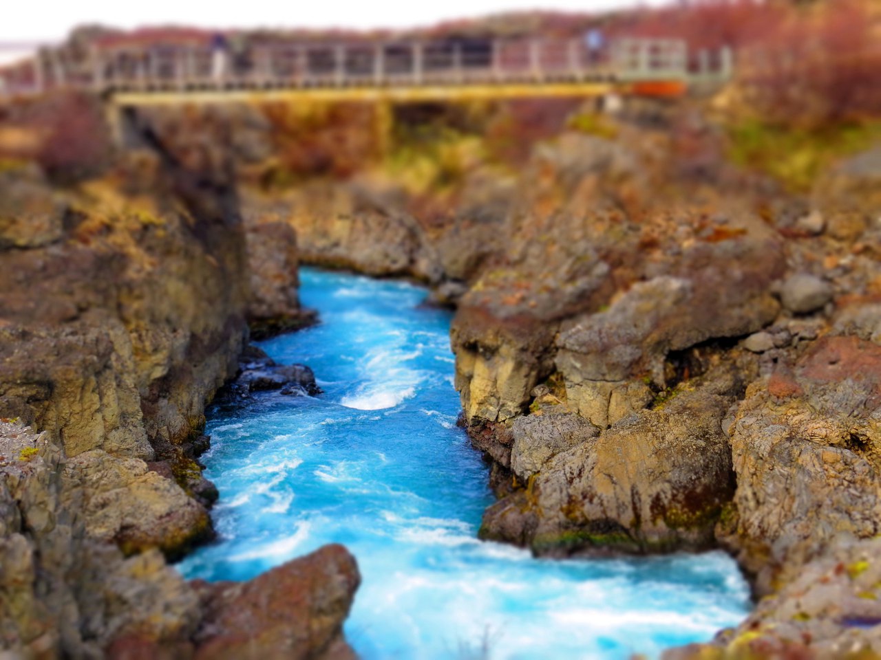 "Игрушечный" tilt-shift из Исландии