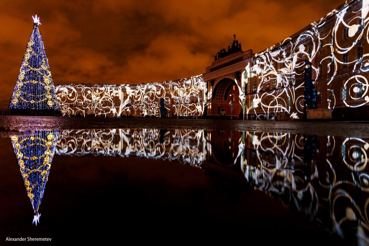 Новорічний Санкт-Петербург, Росія