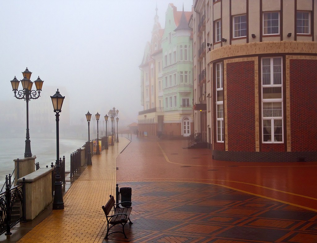 Калининград, Набережная Рыбной деревни