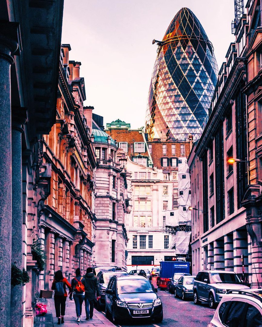 Небоскрёб Мэри-Экс, Лондон<br><br>Фото: Andreas⠀Lostromos