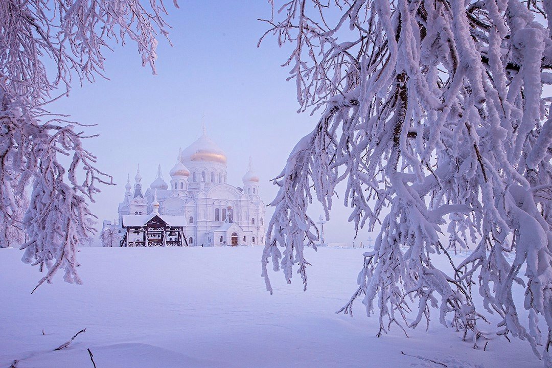Белогорский Монастырь, Пермский край.<br>Январь 2016
