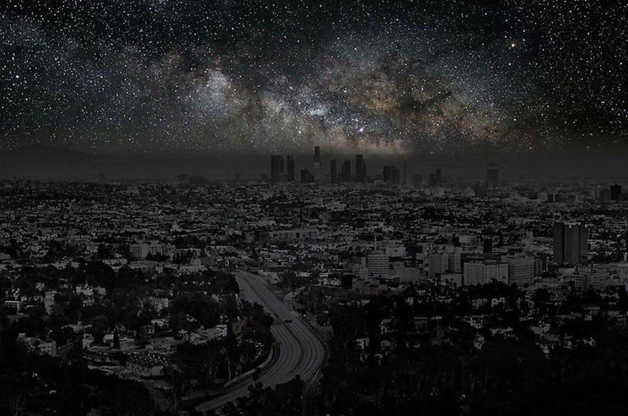 If electricity could take a vacation, the cities would look like this at night. - 5