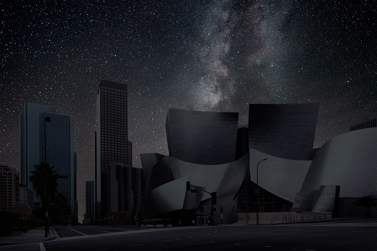 If electricity could take a vacation, the cities would look like this at night. - 8