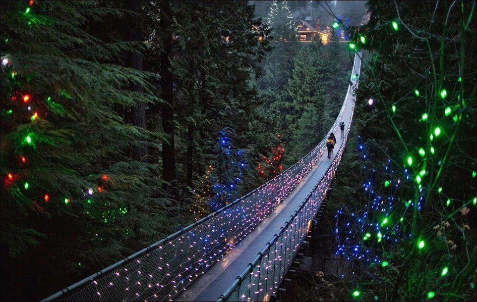 Висячий мост Капилано, Канада