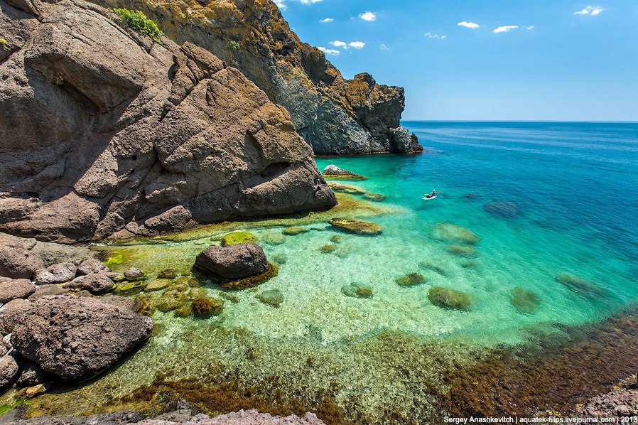 Кримські Сейшели. Бухта мису Фіолент