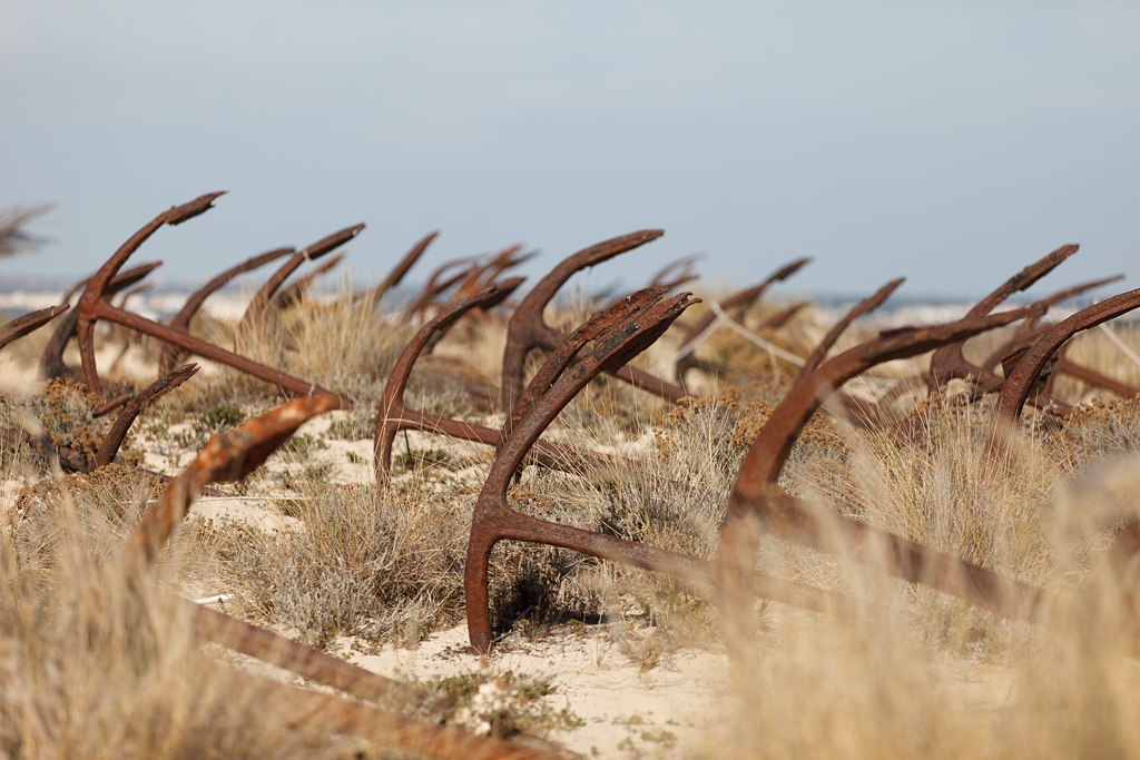 Кладбище якорей в Португалии - 5