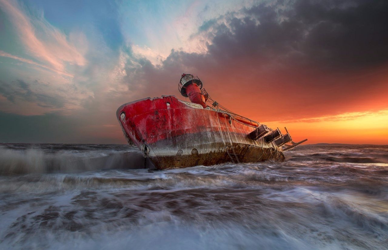 Маяк в Далянь, Китай