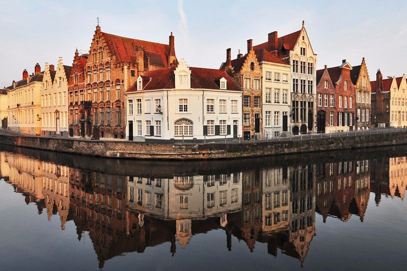 Утро в Брюгге, Бельгия