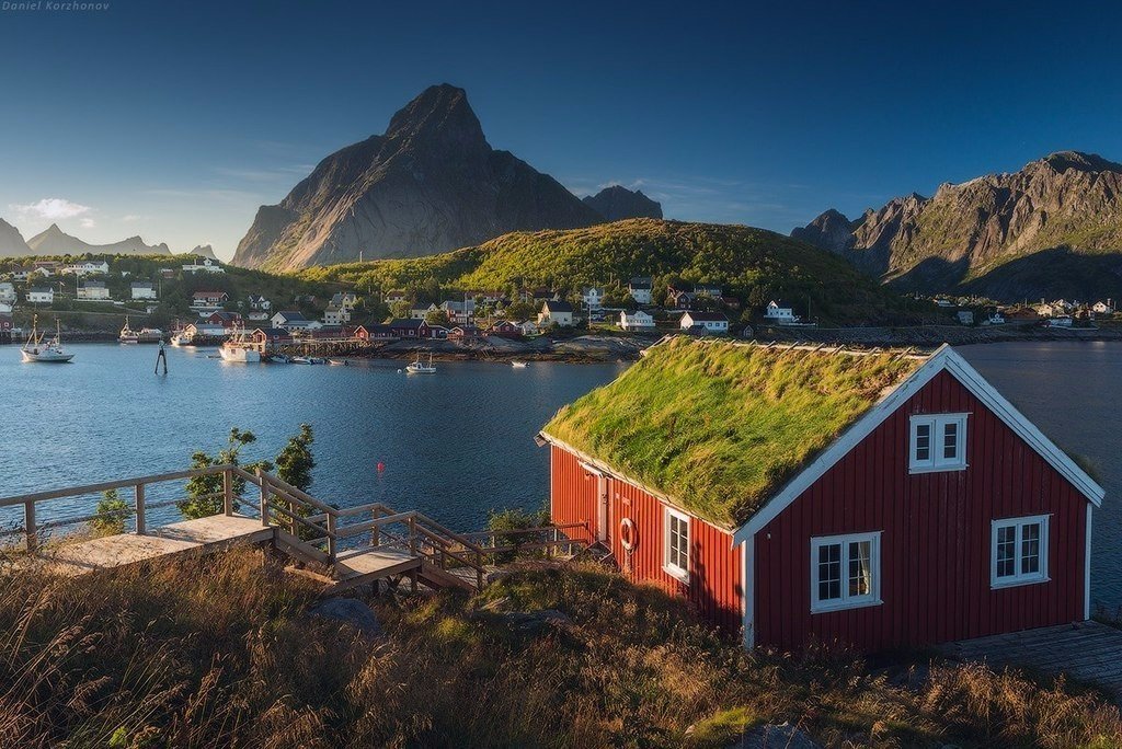 Рейне, Лофотенские острова, Норвегия.