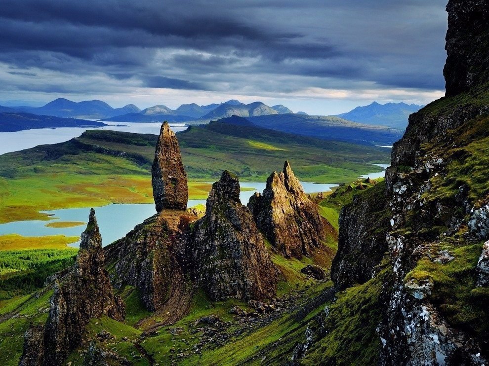 Мыс Троттерниш, остров Скай