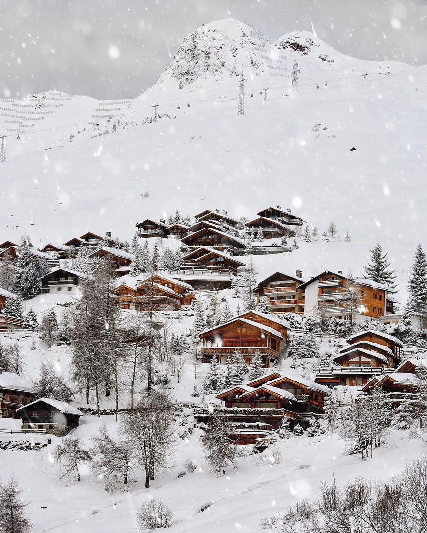 Горнолыжный курорт Вербье, Швейцария