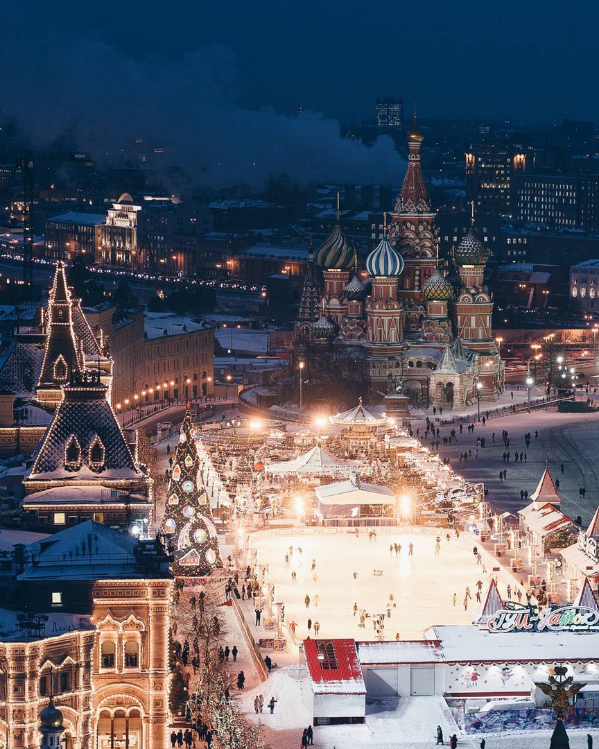 Вид на Красную площадь 