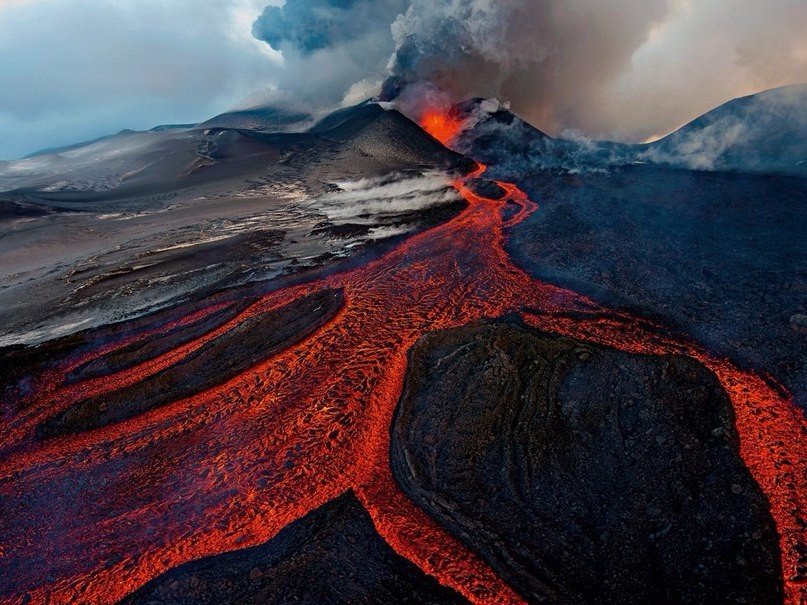 Плоский Толбачик, Камчатка