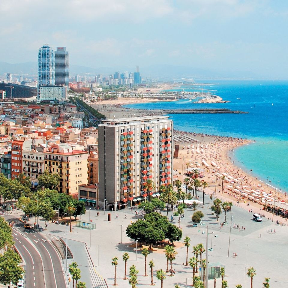 Яркая Барселона, Испания. - 3