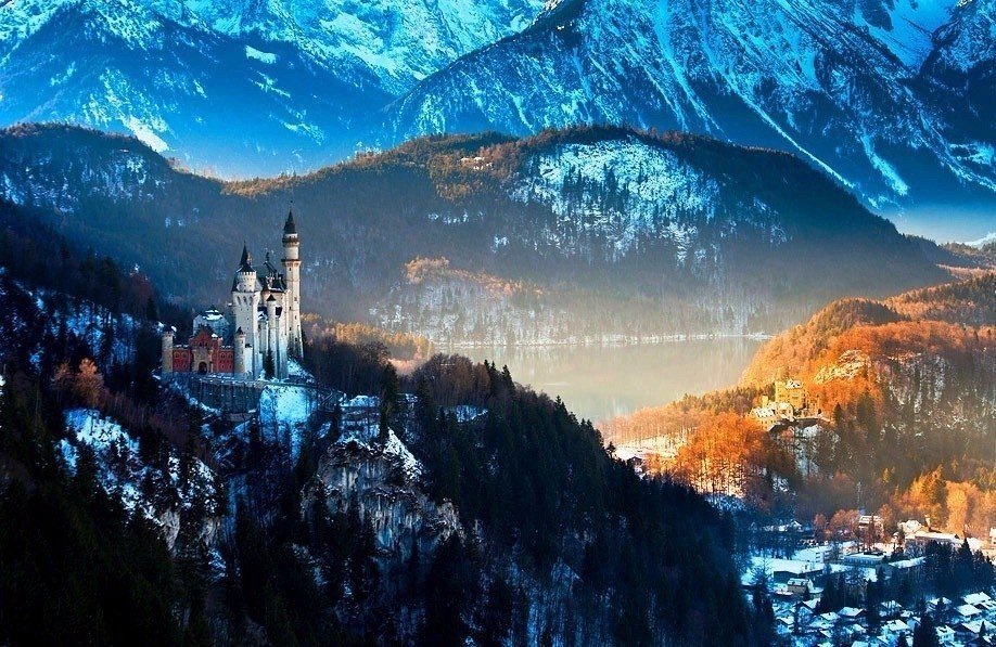 Замок Нойшванштайн, Баварія, Німеччина