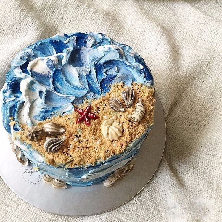 Тортик, который напоминает о море...