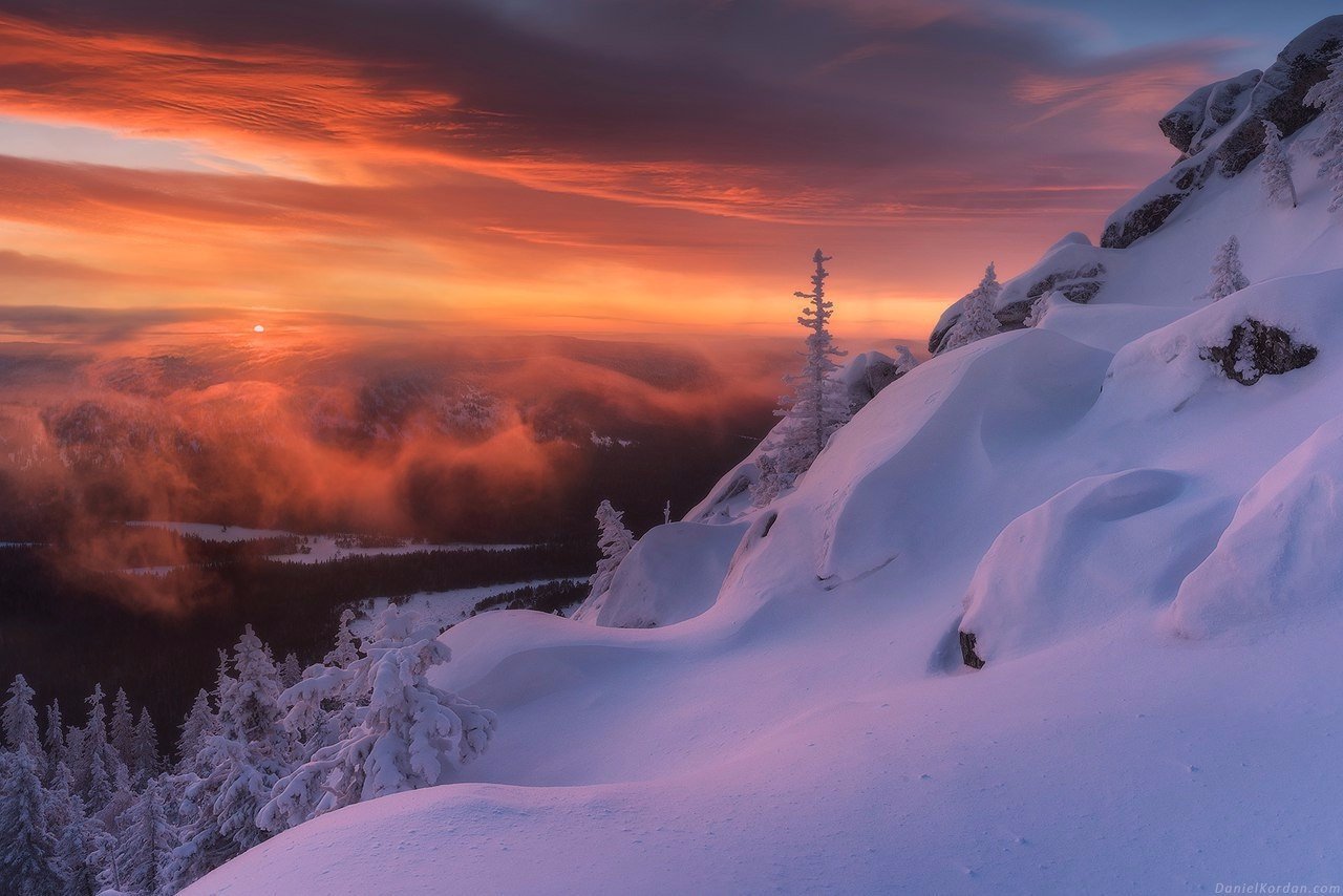 Удивительный рассвет на Таганае