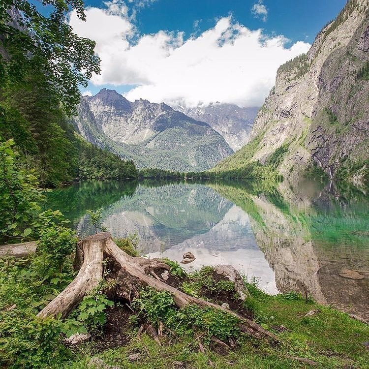 Озеро Оберзее, Баварія, Німеччина