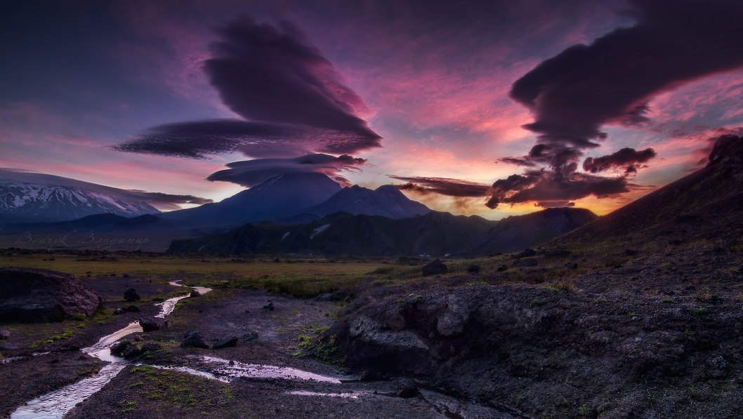 Рассвет в Долине великанов, Камчатка