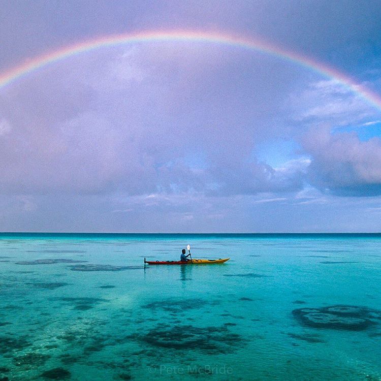 Радуга над океаном