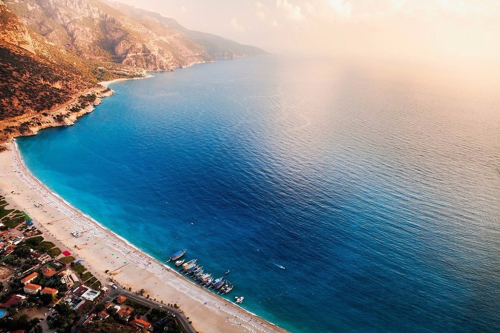 Прекрасное побережье Фетхие, Турция