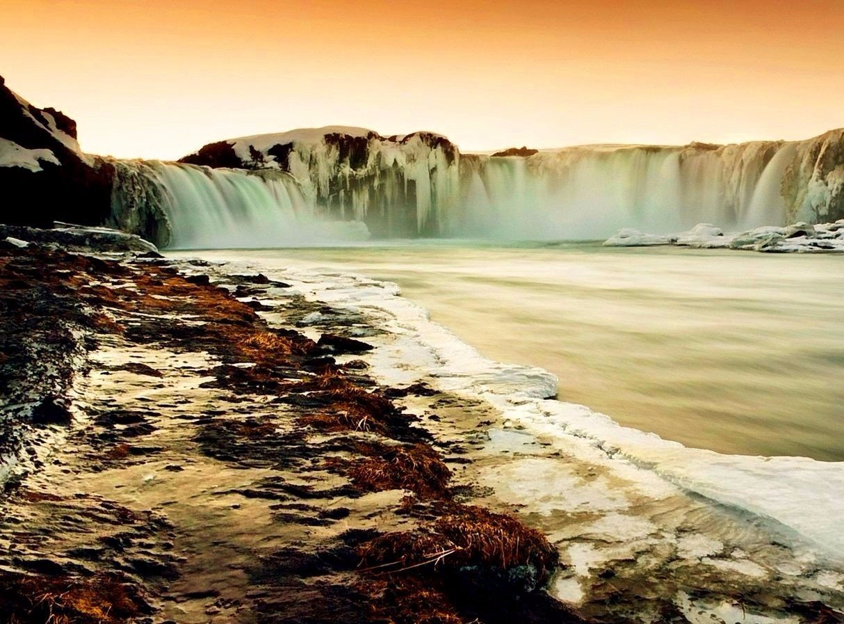 Водопад Годафосс, Исландия