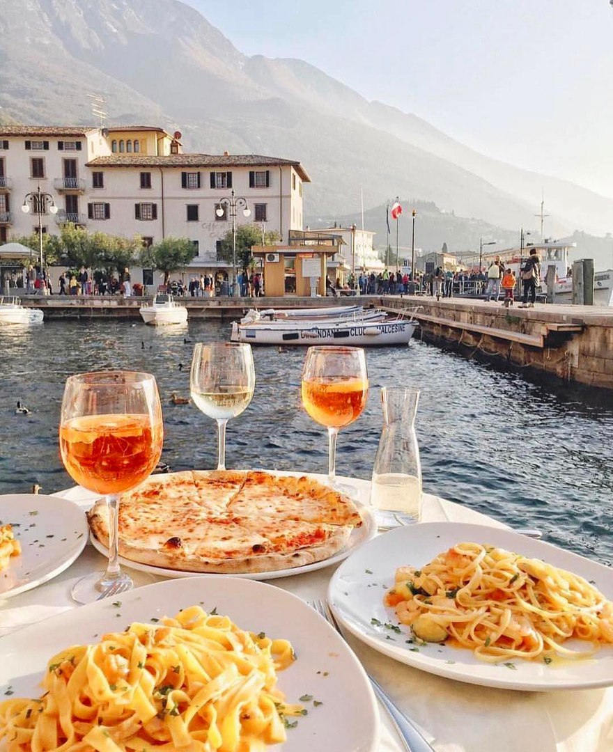 Вкусное утро в Италии