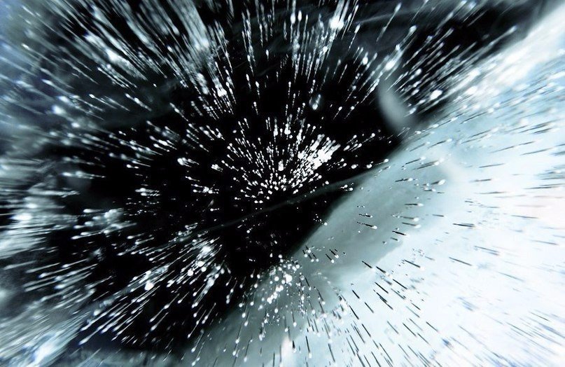 Замерзший Байкал.