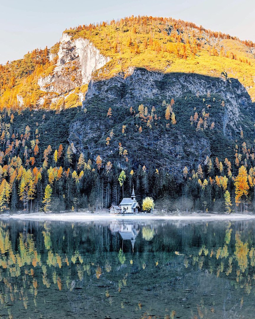 Озеро Брайес, Италия