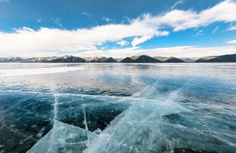 Замерзший Байкал. - 7