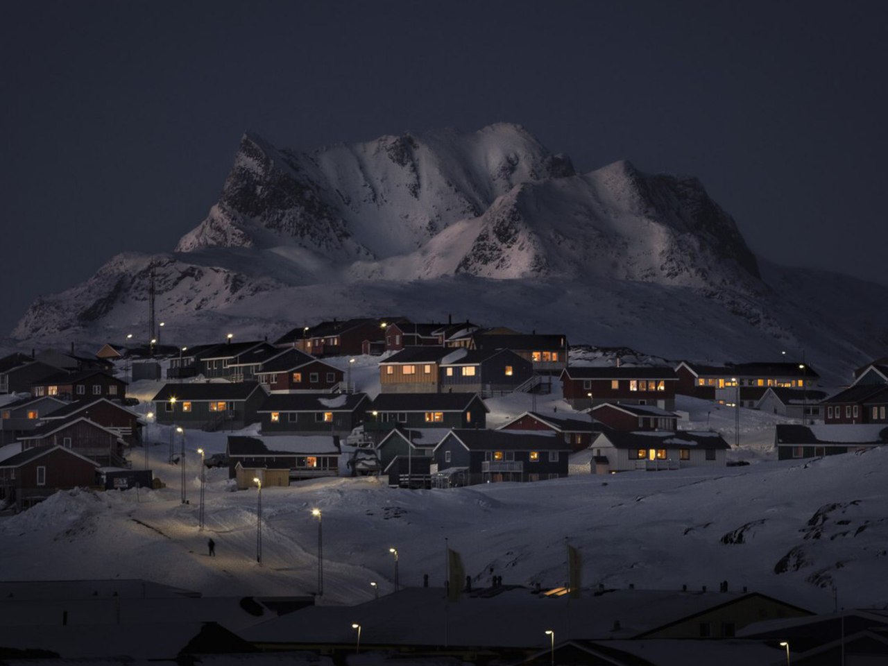 Ночь в Гренландии