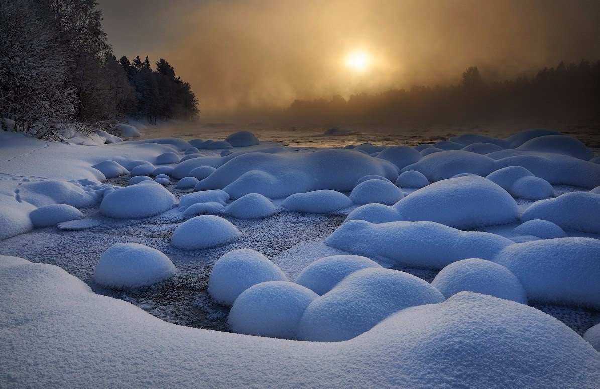 Река Пиренга, Мурманская область.
